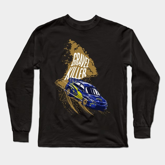 Subaru WRX WRC - Gravel Killer Long Sleeve T-Shirt by rizadeli